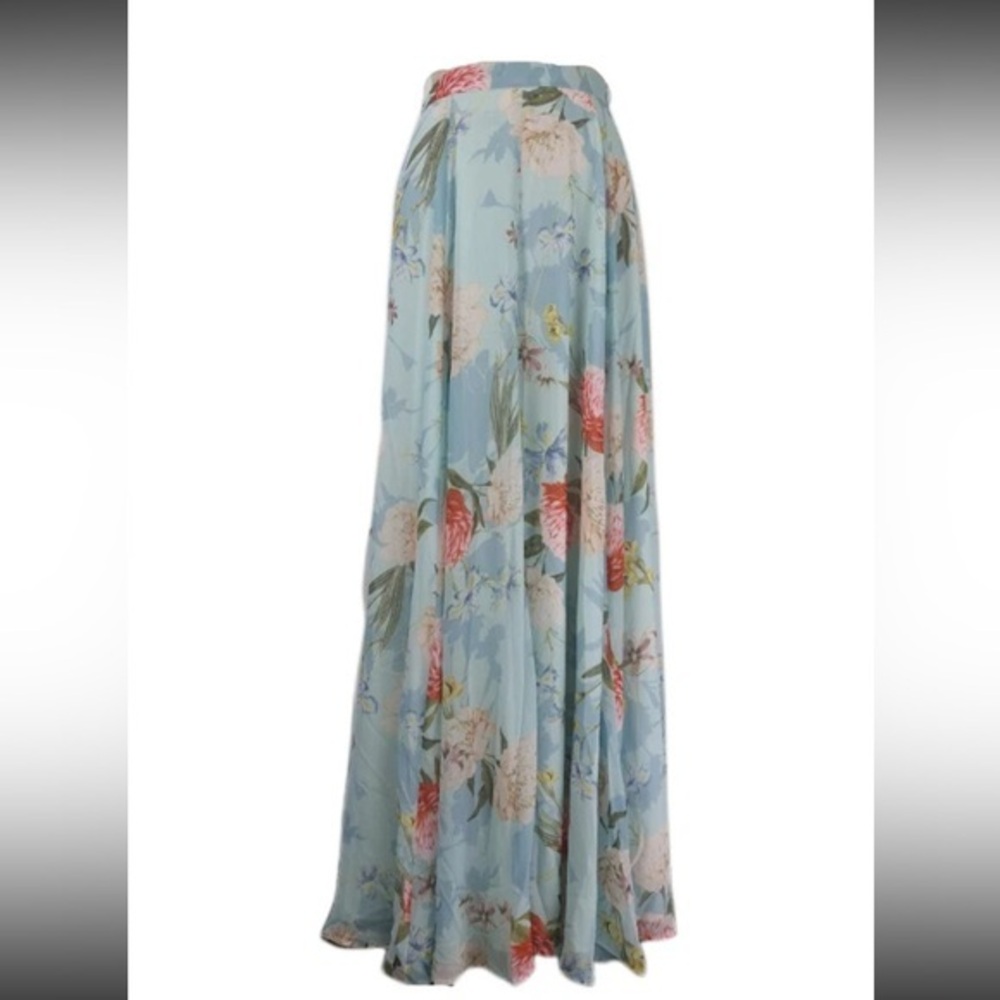 NWT Yumi kim Multi color floral Forever Yours Jade Gypset lind Skirt XS